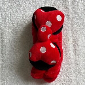 Red Polka Dot Bow Hair Accessory